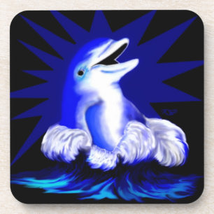Dessous-de-verre Dauphin souriant