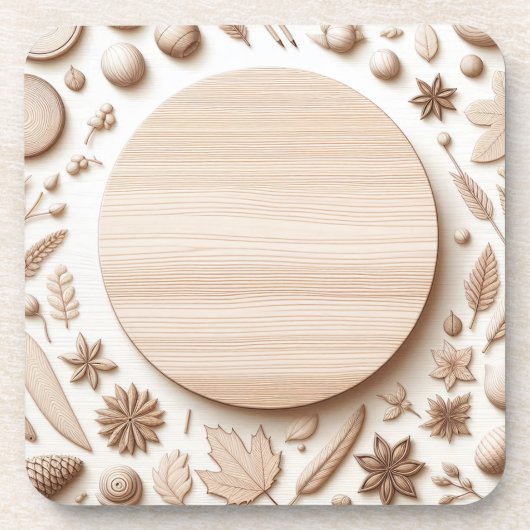 Dessous de verre d'automne (Devant)