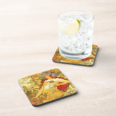 Dessous de verre d'automne d'Alphonse Mucha (Côté Droit)