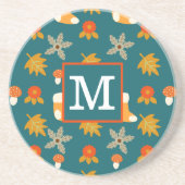 Dessous de verre d'automne personnalisé (Devant)