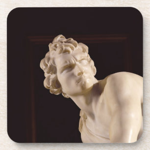 Dessous-de-verre David, 1623-24 (marbre) (détail)