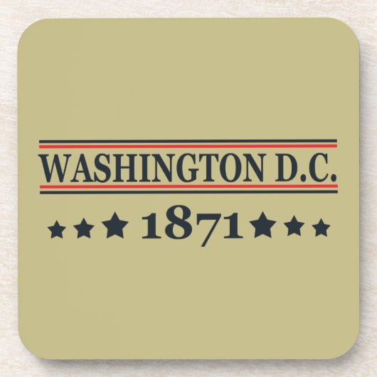 Dessous-de-verre dc washington (Devant)