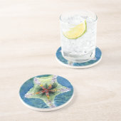 Dessous de verre de 4 poissons d'étoile (Côté)