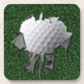 Dessous de verre de balle de golf Torn (Devant)