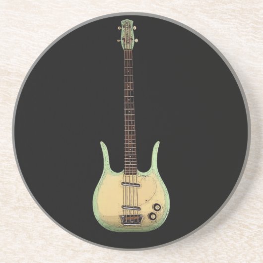 Dessous de verre de basse de Danelectro Longhorn (Devant)