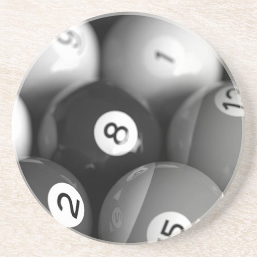 Dessous de verre de billard (Devant)