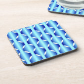 Dessous de verre de bleus tissés (Côté gauche)