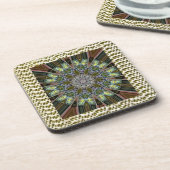 Dessous de verre de Bohême- Design 2 (Côté gauche)