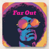 Dessous de verre de boisson Cool/Rétro (Devant)