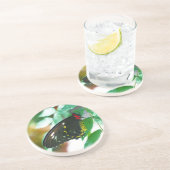 Dessous de verre de boisson de la nature du papill (Côté)