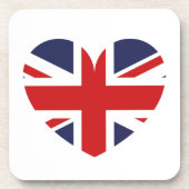 Dessous de verre de boisson du drapeau britannique (Devant)