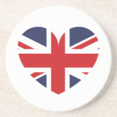 Dessous de verre de boisson du drapeau britannique (Devant)