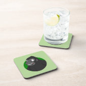 Dessous de verre de boisson Gorilla Cartoon (Côté Droit)