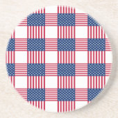Dessous de verre de boisson patriotique (Devant)