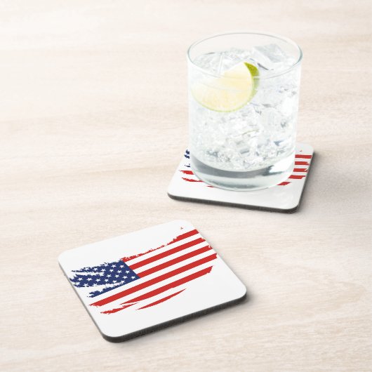Dessous de verre de boisson patriotique (Côté Droit)