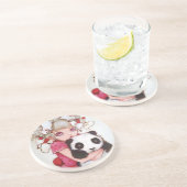 Dessous de verre de boissons de duvet de fruit (Côté)