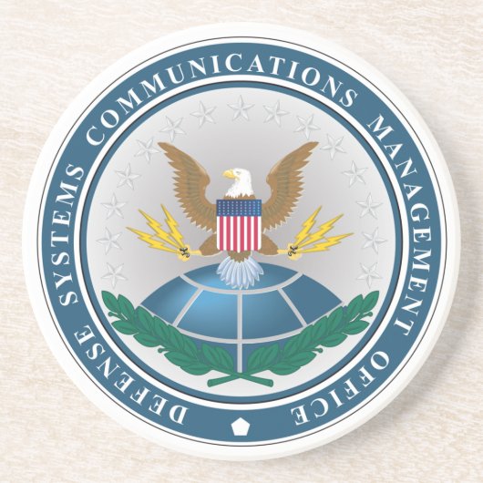 Dessous de verre de boissons de grès de DSCMO (Devant)