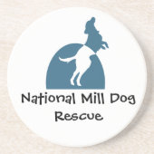 Dessous de verre de boissons de grès de NMDR (Devant)