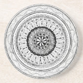 Dessous de verre de boissons de grès de Zendala (Devant)