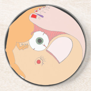 Dessous de verre de boissons de mandala de