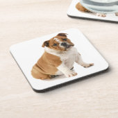 Dessous de verre de bouledogue (Côté gauche)