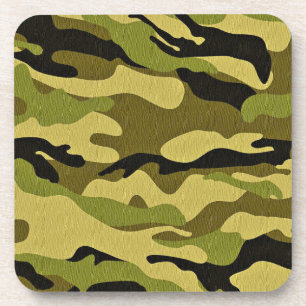 dessous de verre de camouflage