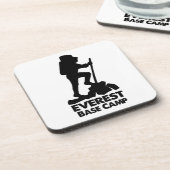 Dessous de verre de camp de l'Everest (Côté gauche)