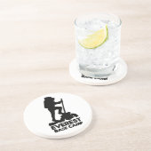 Dessous de verre de camp de l'Everest (Côté)