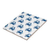 Dessous de verre de carreau de céramique de crabe (Côté)