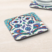 dessous de verre de céramique d'iznik (Côté gauche)