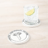 Dessous de verre de chanterelle (Côté)