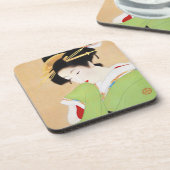 Dessous de verre de chaussures Uemura (Côté gauche)