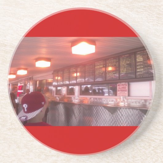 Dessous de verre de Cheesesteak de Philly (Devant)