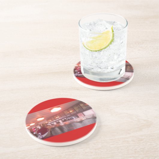 Dessous de verre de Cheesesteak de Philly (Côté)