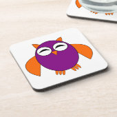 Dessous de verre de chouette d'Halloween (Côté gauche)