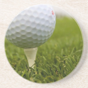 Dessous de verre de conception de tee de golf