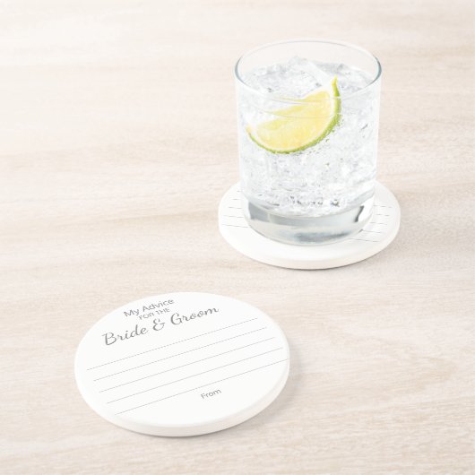 Dessous de verre de conseil de grès pour des (Côté)