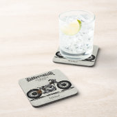 Dessous de verre de coupe personnalisé Bobber | En (Côté Droit)