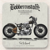 Dessous de verre de coupe personnalisé Bobber | En (Devant)