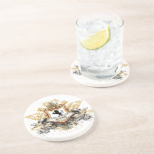 Dessous de verre de crête de famille (Côté)