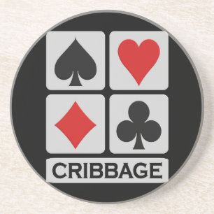 Dessous de verre de cribbage