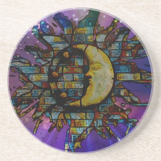 Dessous de verre de danse céleste (Devant)