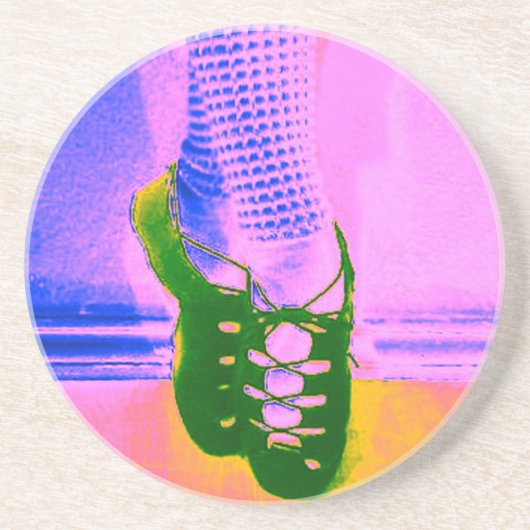 Dessous de verre de danse d'Irlandais (Devant)