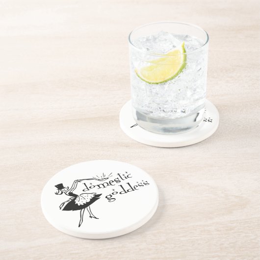 Dessous de verre de déesse domestique (Côté)