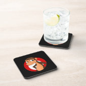 Dessous de verre de dessin animé Chimp (Côté Droit)