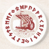 Dessous de verre de Drakkar (Devant)