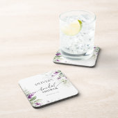 Dessous de verre de Fête des mariées de lavande ve (Côté Droit)