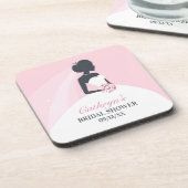 Dessous de verre de Fête des mariées (série 4) (Côté gauche)