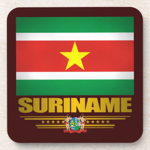 Dessous de verre "de fierté du Surinam"