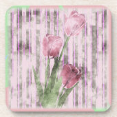 Dessous de verre de fleurs (Devant)